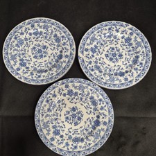 3 Minton Shalimar - 8" Dessert / Salad Plates 