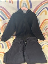 kids School PE black tracksuit