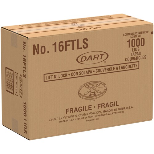 Dart 16ftls foam - dart, lids