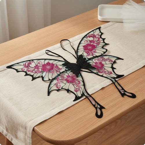 Printed butterfly wings - printed,