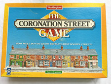 Coronation Street Board Game 1995 Vintage Complete Family TV Soap Trivia