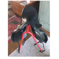 Ideal Black Leather Dressage