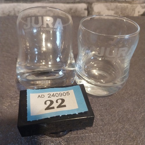 Jura whisky glasses - jura,