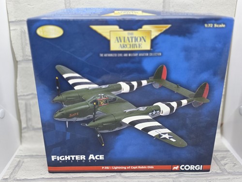 Corgi scale us36603 p 38j - corgi, p-38j