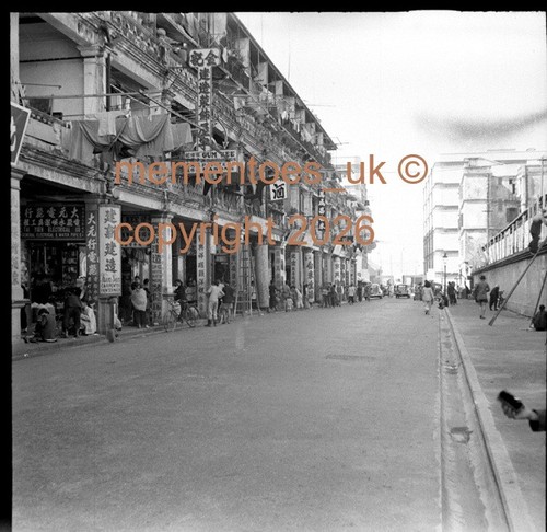 Old hong kong negative - hong, kowloon