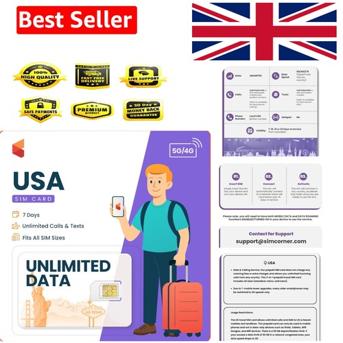 Travel sim with unlimited - sim,