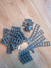 Lego Dark Grey Train Track