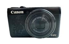 Canon S120 PowerShot Black Digital Camera – SEE DETAILS