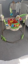 Fisher price jumperoo rainforest bouncer baby toy activity jumping Lights Sounds
