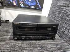 K Technics RS-CH550 Double/Twin Cassette Tape Player Deck In Full Working Orde