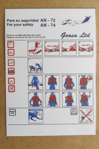 Safety card gaesa - safety,