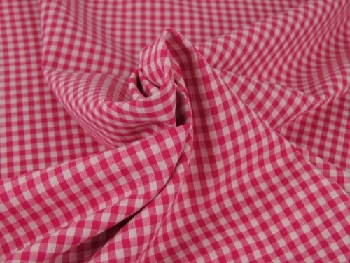 Minerva inch check - 1/4, cotton