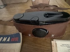 PURMA SPECIAL Bakelite Camera 127 Roll Film 1930s Art Deco BLACK made in England