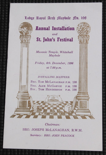 1996 masonic annual - 1996,