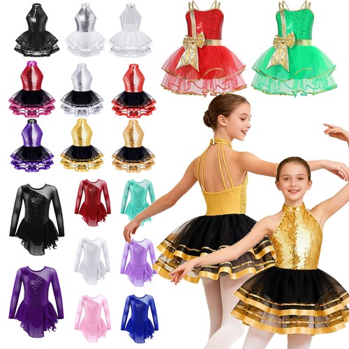 Girls sequins leotard - girls,