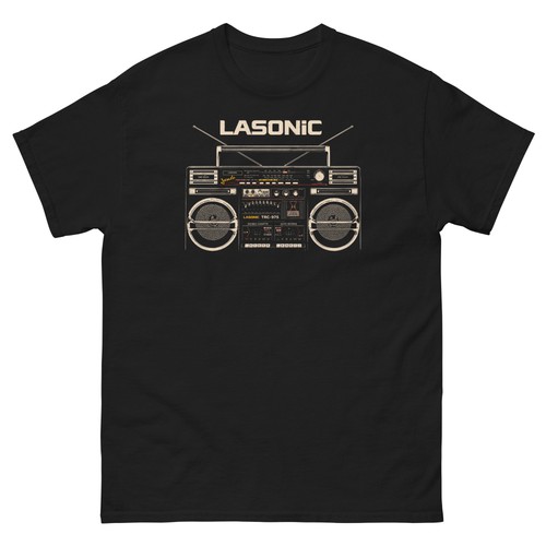 Lasonic boombox retro 80s - retro,