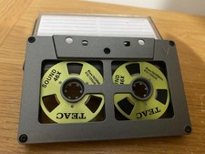 Unique "Open" Reel to Reel Audio Cassette Tape Tool TEAC Logo TDK MA metal tape
