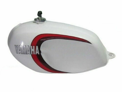 Yamaha rd350lc white - gas, fuel