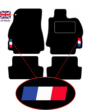 Tailored Carpet Floor Car Mats fits Renault Megane MK2 2003 to 2008 unique logos
