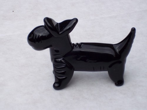 Westie dog caricature glass - dog,