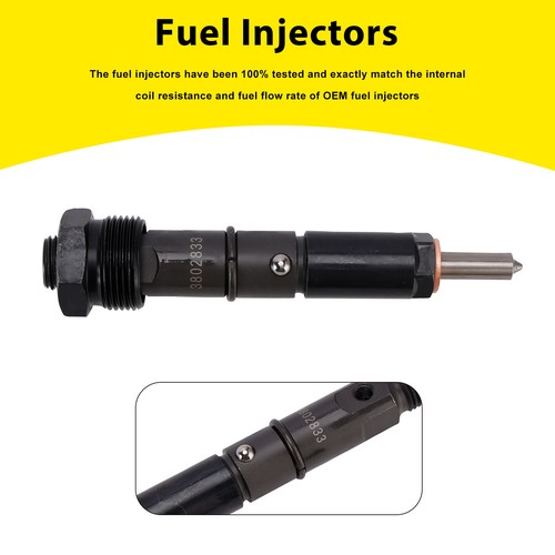 3865968 fuel injectors 3802833 - fuel,