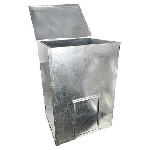 Coal wood feed bunker - wood, fuel