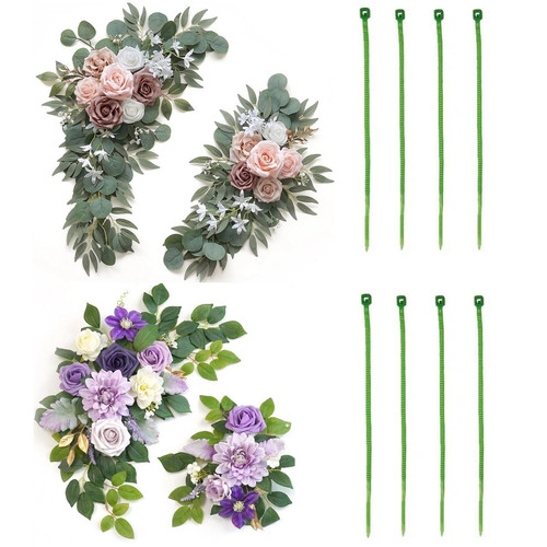 Wedding arch flowers set 4 - set, of
