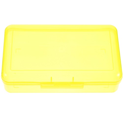 Clear pencil box large - clear,