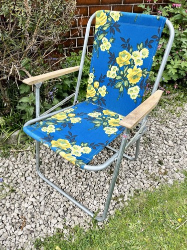 Vintage retro floral folding - retro,