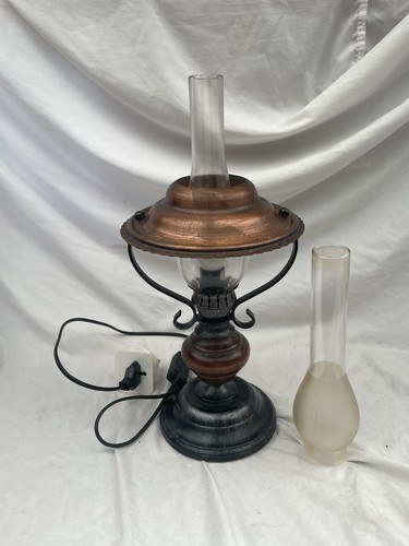 Vintage cooper oil lamp style - vintage,