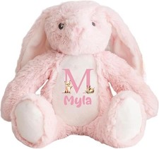 Personalised Teddy Bear Baby Boy Girl Bunny Rabbit Unicorn Newborn Birthday Gift