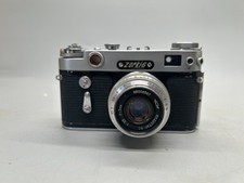 Zorki 6 35mm Vintage Soviet Rangefinder Camera, Tested And Working
