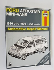 Haynes Ford Aerostar Van