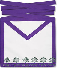 Masonic RSM Council Apron –