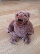 John West Bear - Plush Soft Toy - Brown - approx 5” tall