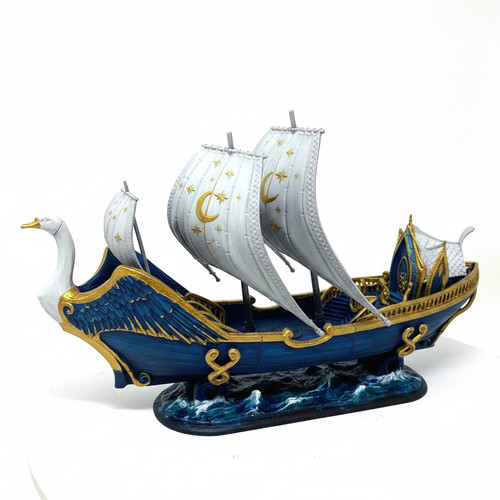 Elven boat ship - elven,