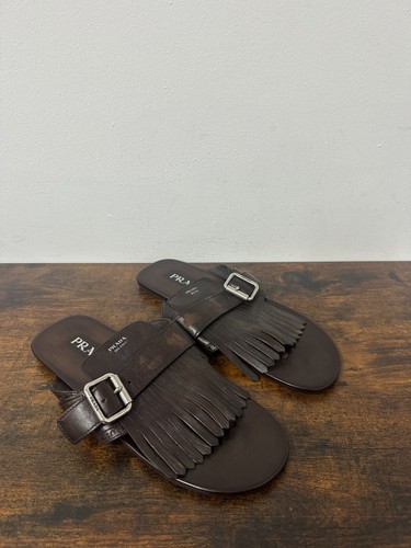 Prada shuffle fringe antiqued - fringe,