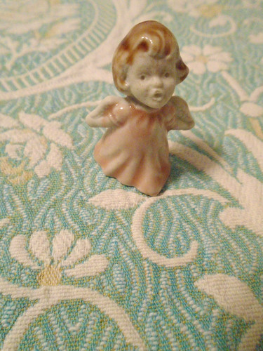 Vintage wade pink standing - vintage,
