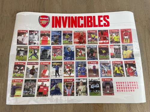 Official arsenal invincible - a2,