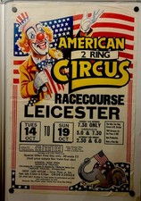 American 2 Ring Circus Poster