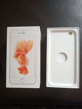 Box ONLY! iPhone 6s Rose Gold 64GB Box No Phone Included