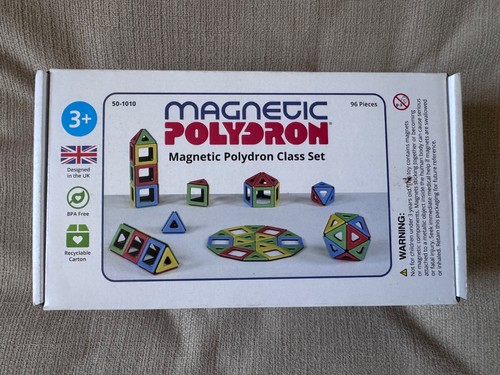 Magnetic polydron class set - polydron,