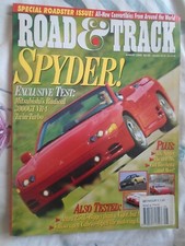 Road & Track Aug 1995 Acura 2.5TL, Mitsubishi 3000GT VR-4