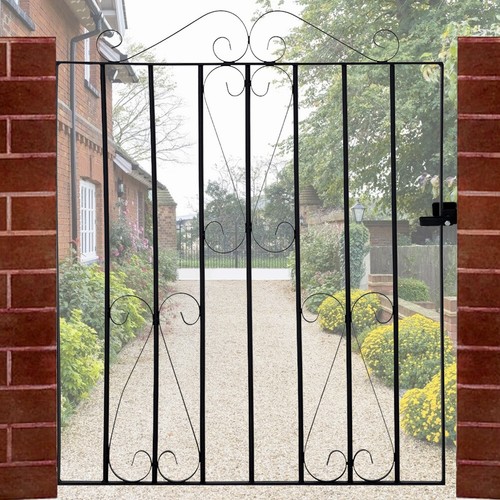 Wrought iron pedestrian gates - wrought,