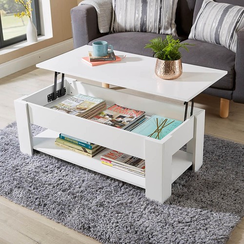 Lift coffee table with - lift, up