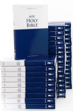 NIV Bible Blue 40 Outreach