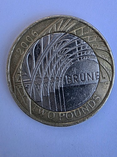 Rare pound coin 2006 - 2006, brunel