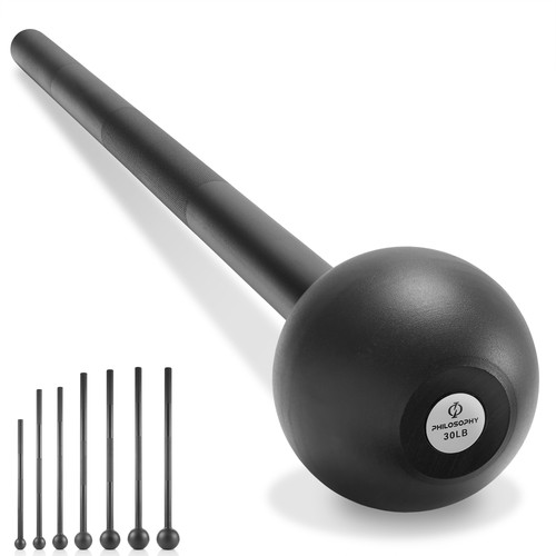Steel mace bell club - steel,