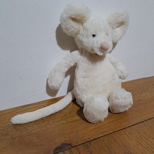 Jellycat Mouse Cream Bashful Mouse Small Mouse 