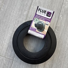 FlueSnug 100mm Black Boiler